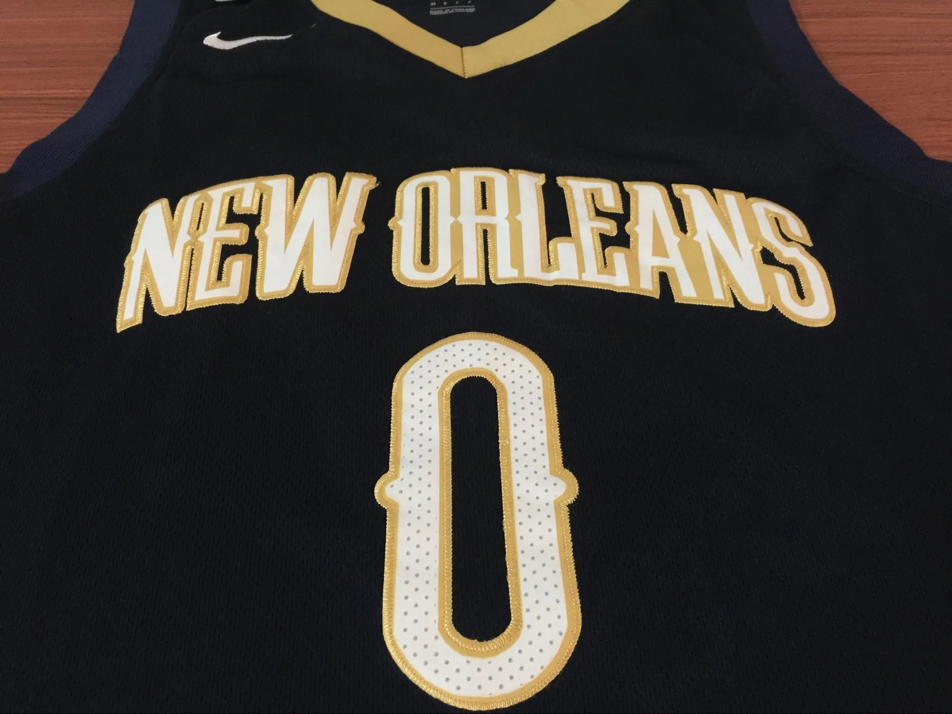 Men 0 DeMarcus Cousins Jersey Black New Orleans Pelicans Jersey Fanatics