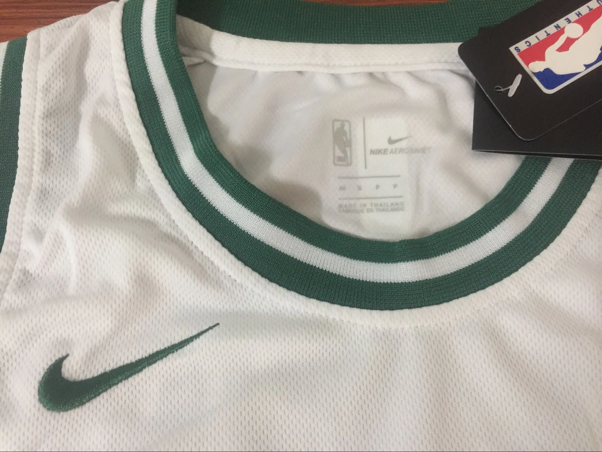 Men 0 Jayson Tatum Jersey White Boston Celtics Jersey Swingman Fanatics