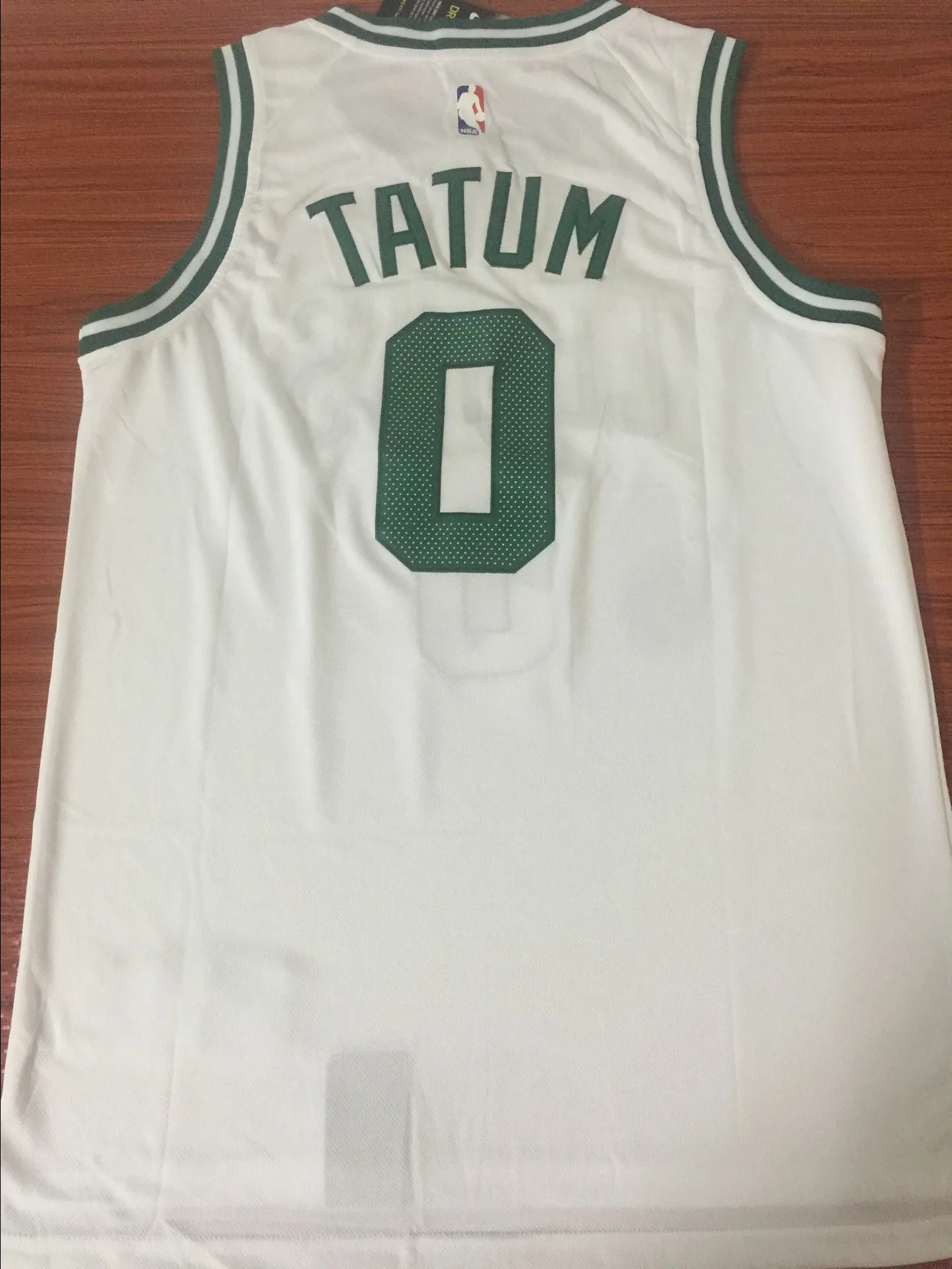 Men 0 Jayson Tatum Jersey White Boston Celtics Jersey Swingman Fanatics