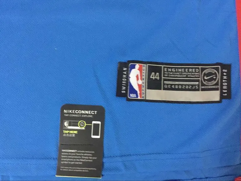 Men 0 Russell Westbrook Icon Jersey Blue Oklahoma City Thunder Jersey