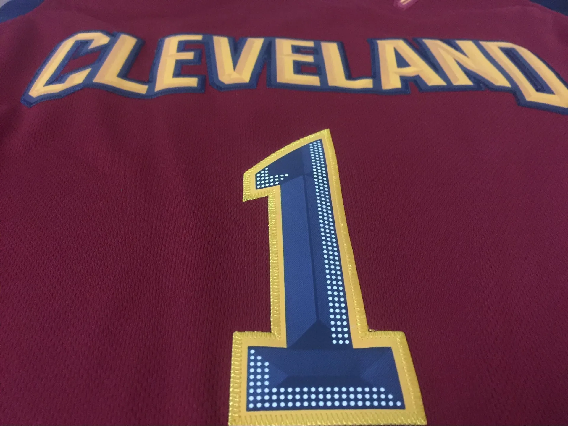 Men 1 Derrick Rose Jersey Red Cleveland Cavaliers Jersey Swingman Fanatics