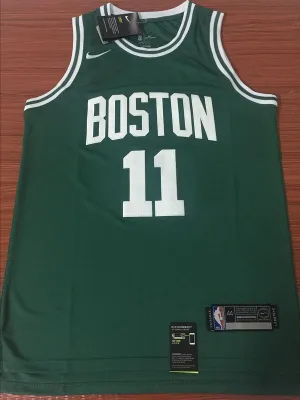 Men 11 Kyrie Irving Jersey Green Boston Celtics Swingman Jersey Fanatics