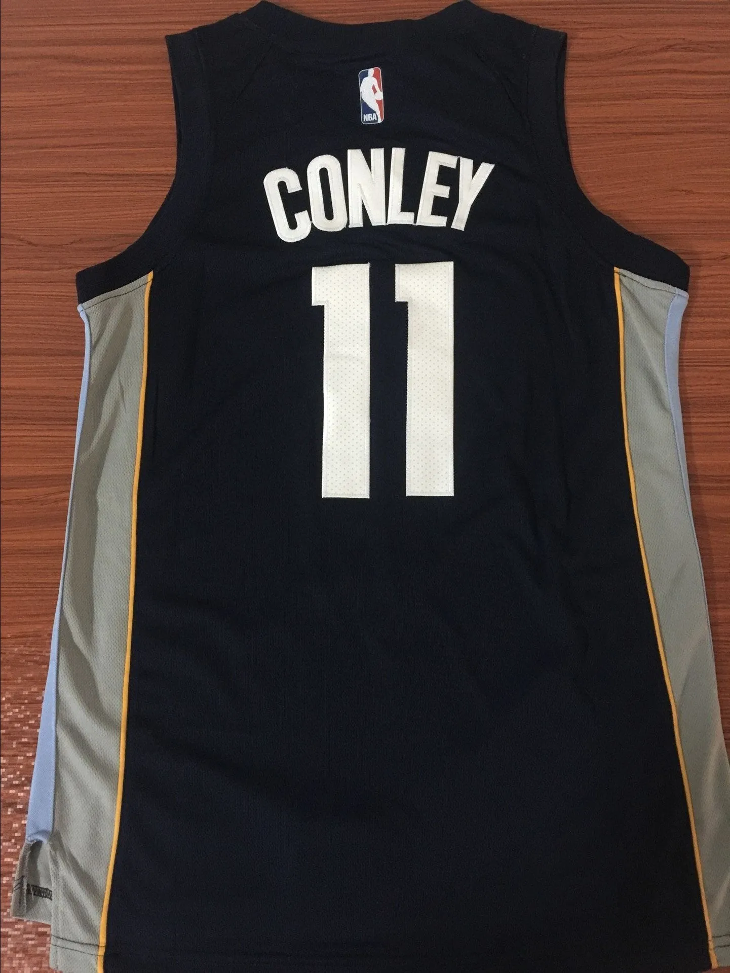 Men 11 Mike Conley Jersey Black Swingman Memphis Grizzlies Jersey Fanatics