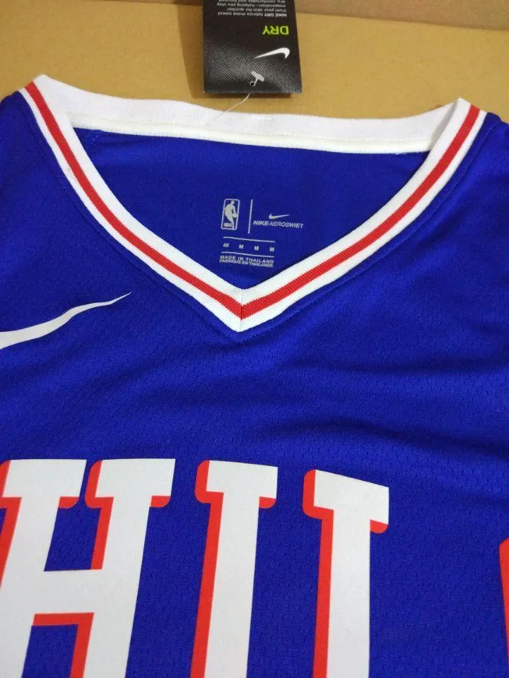 Men 17 JJ RedickJersey Jersey Blue Philadelphia 76ers Swingman Jersey Fanatics