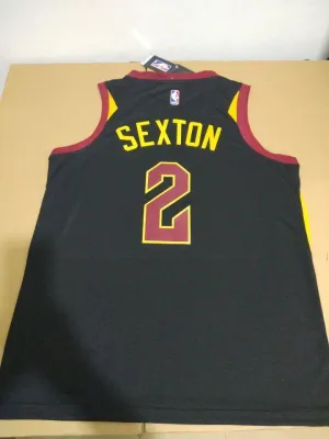 Men 2 Collin Sexton Jersey Black Cleveland Cavaliers Jersey Fanatics