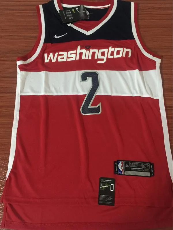 Men 2 John Wall Jersey Red Washington Wizards Swingman Fanatics version