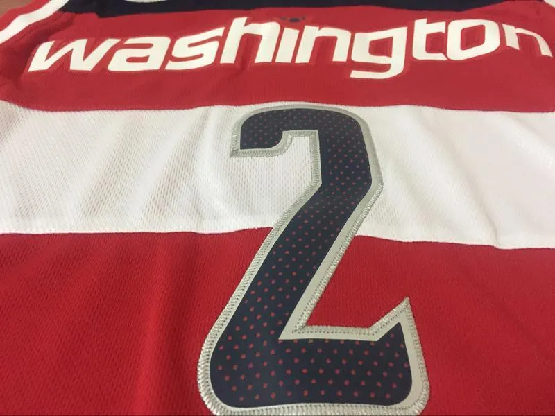 Men 2 John Wall Jersey Red Washington Wizards Swingman Fanatics version