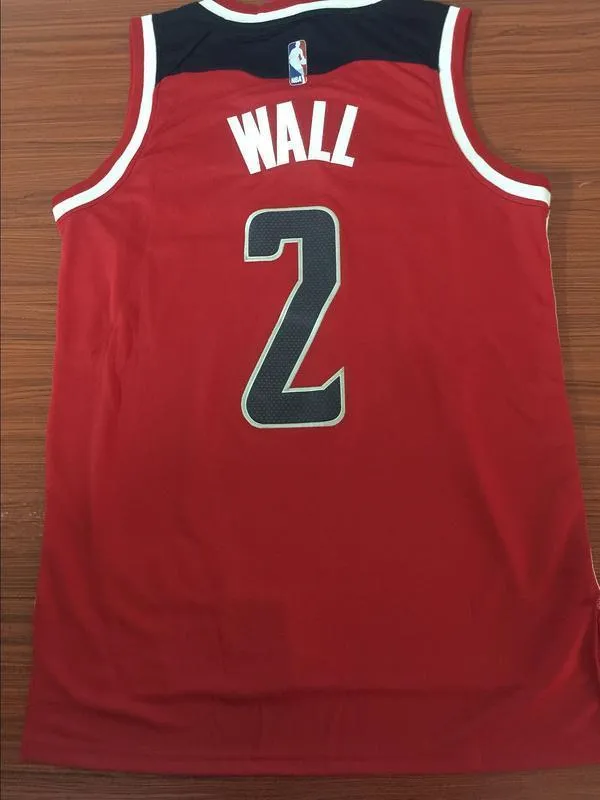Men 2 John Wall Jersey Red Washington Wizards Swingman Fanatics version
