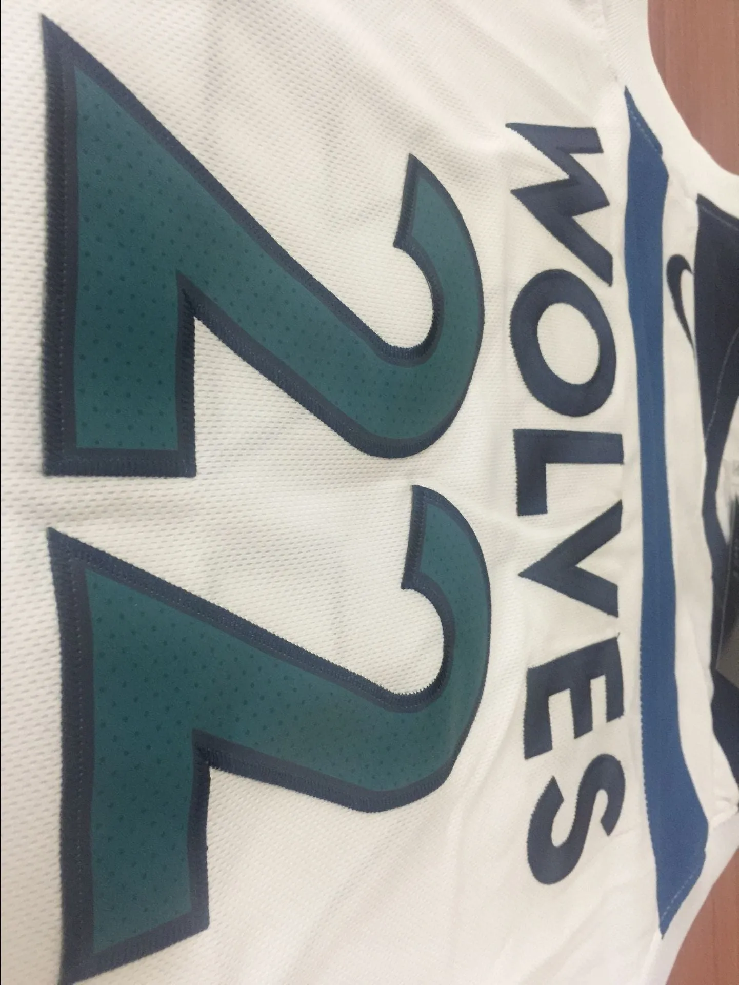 Men 22 Andrew Wiggins Jersey White Minnesota Timberwolves Fanatics