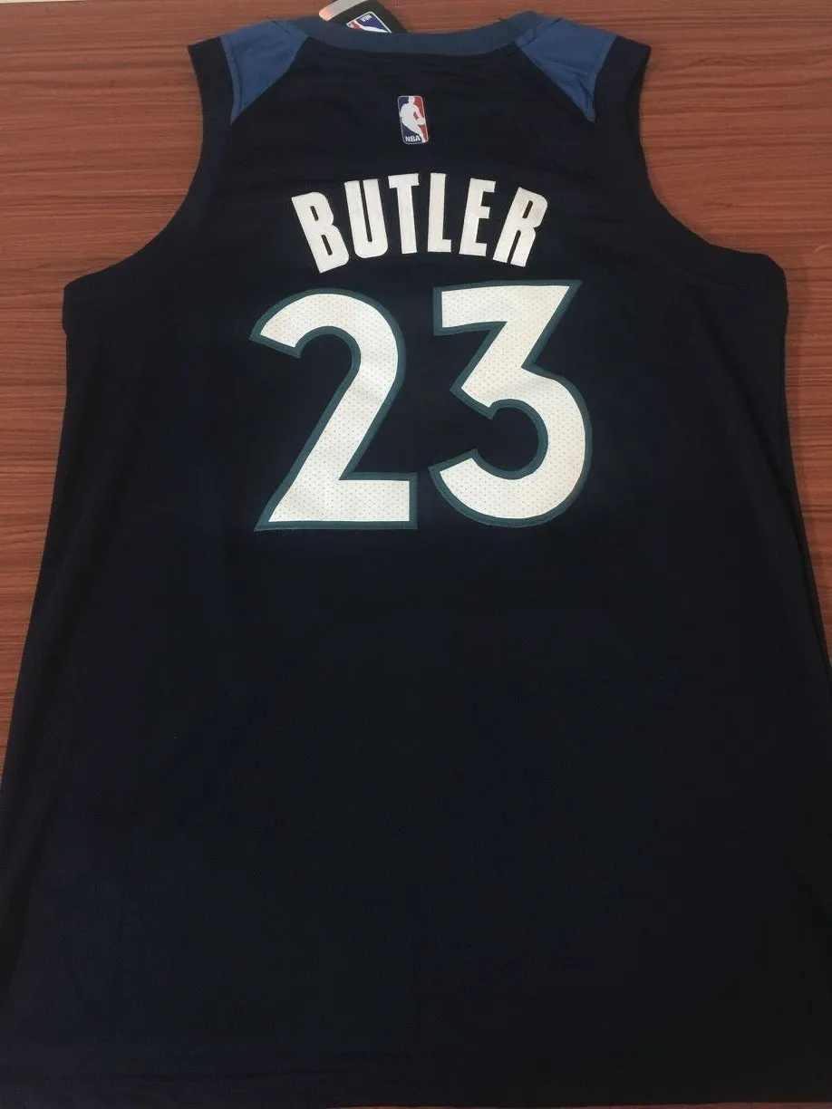 Men 23 Jimmy Butler Jersey Blue Minnesota Timberwolves Jersey Fanatics