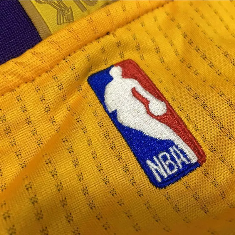 Men 24 Kobe Bryant Jersey Yellow Los Angeles Lakers Swingman Jersey