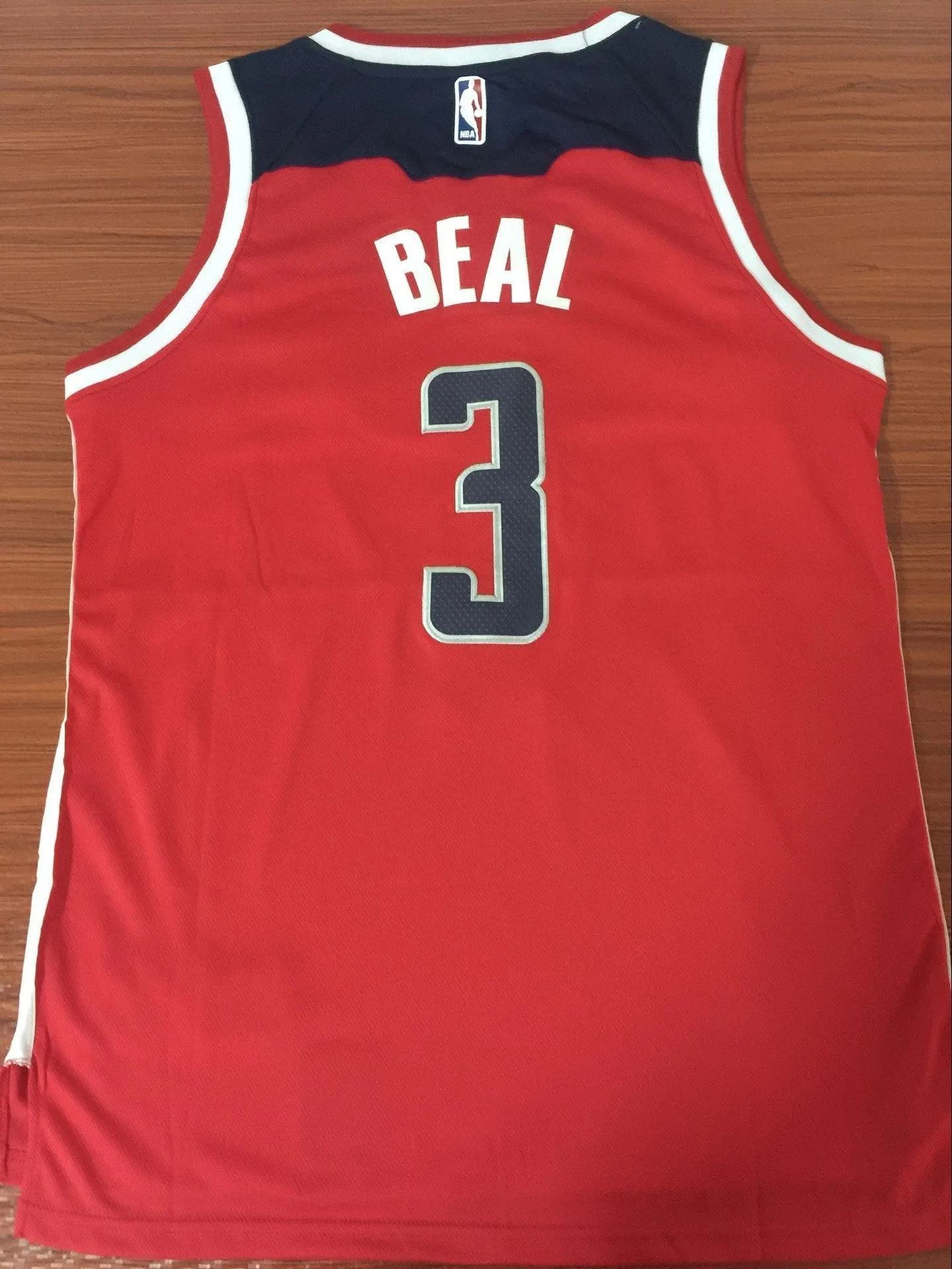 Men 3 Bradley Beal Jersey Red Washington Wizards Swingman Fanatics