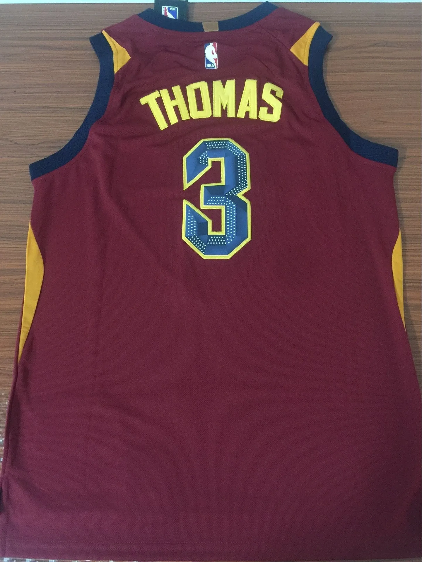 Men 3 Isaiah Thomas Jersey Red Cleveland Cavaliers Jersey Swingman Fanatics