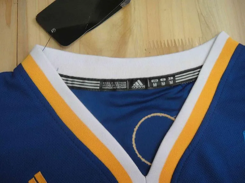 Men 30 Stephen Curry Jersey Blue Golden State Warriors Jersey Swingman