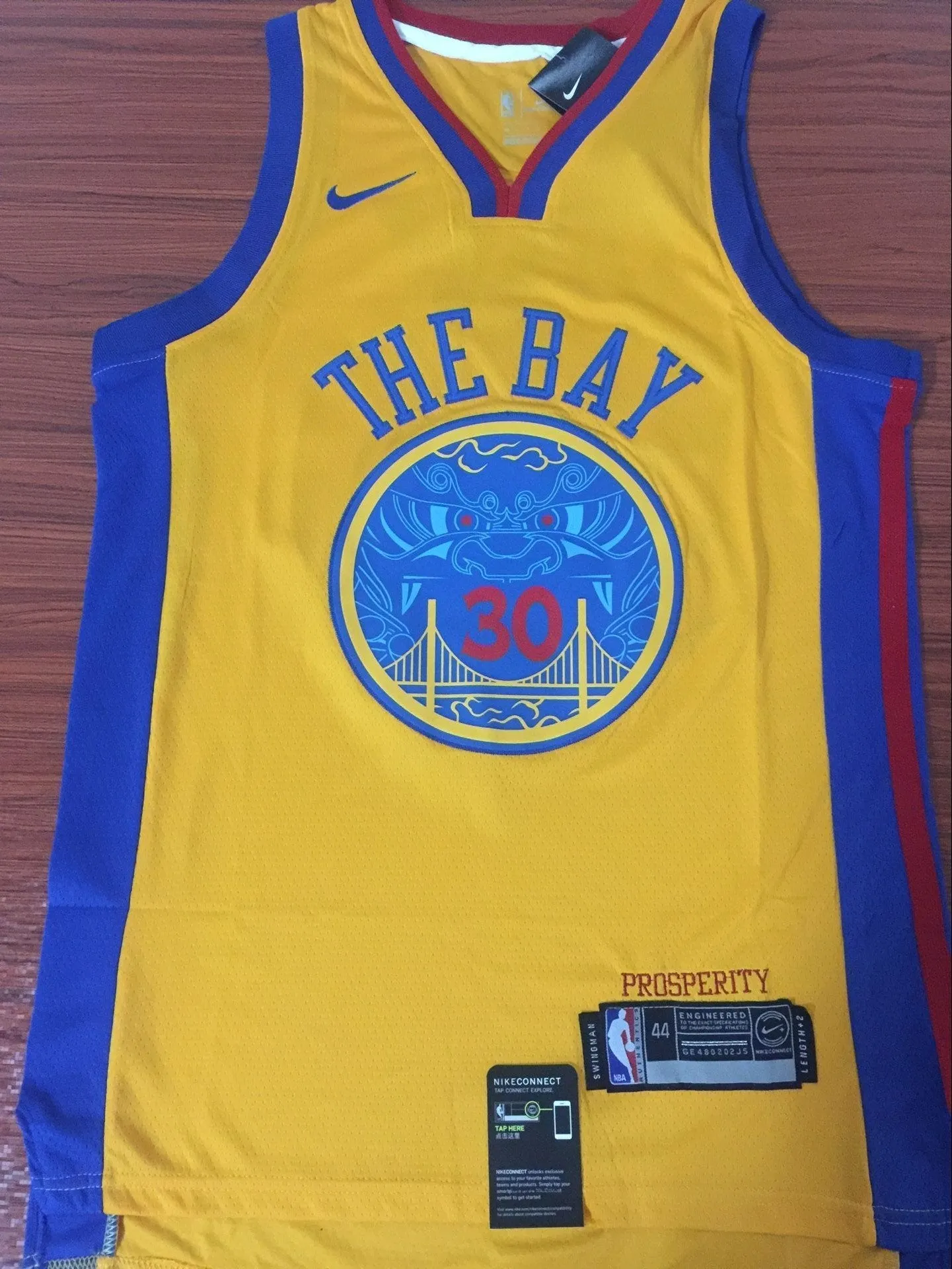 Men 30 Stephen Curry Jersey Yellow Golden State Warriors Fanatics