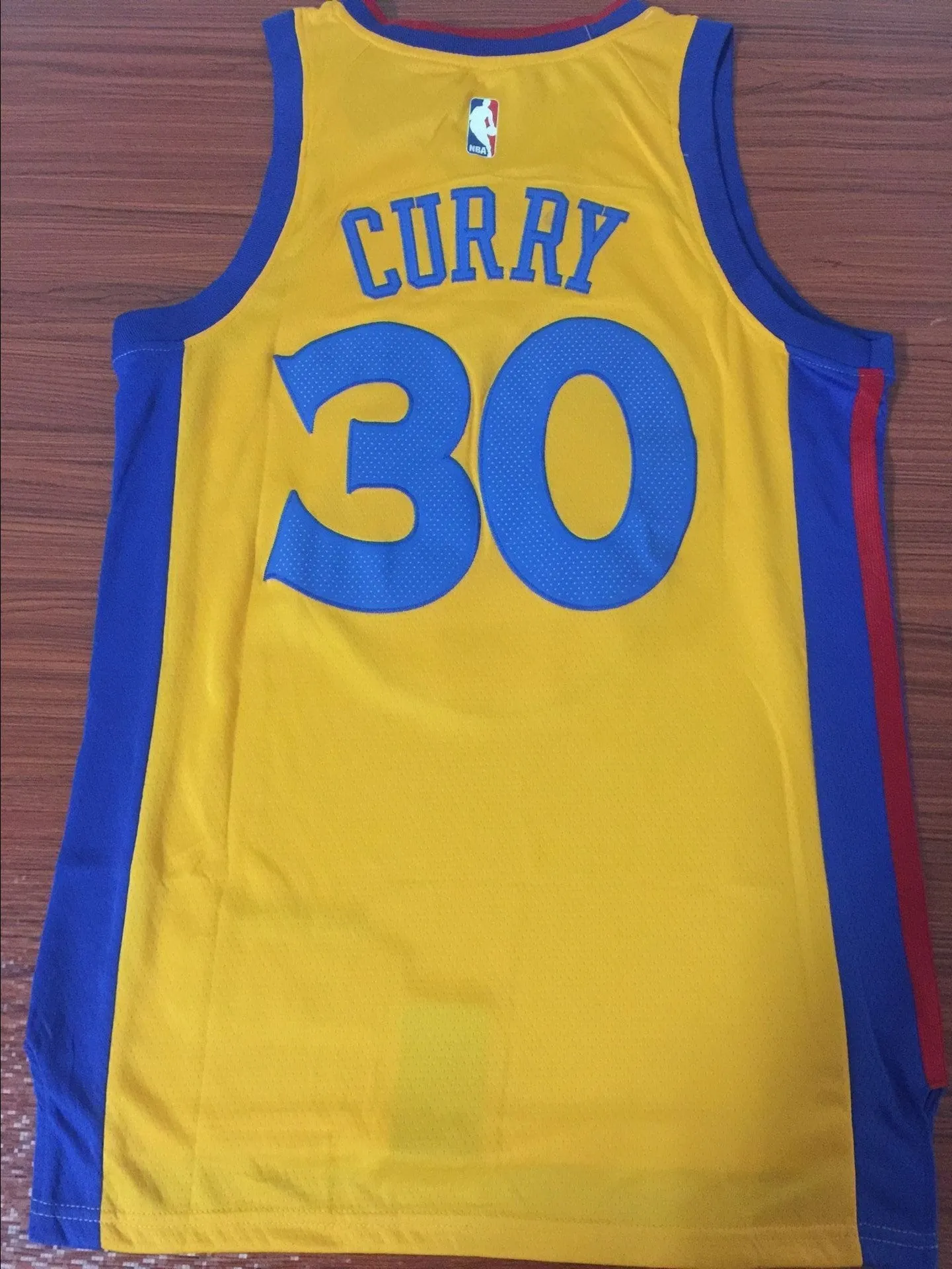 Men 30 Stephen Curry Jersey Yellow Golden State Warriors Fanatics