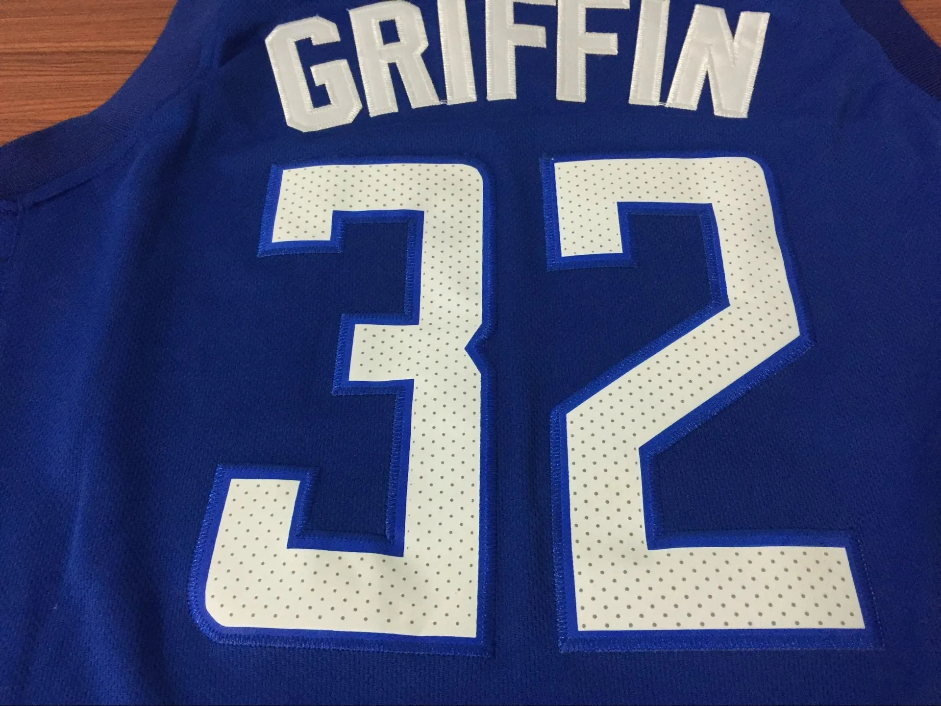 Men 32 Blake Griffin Jersey Blue LA Clippers Jersey Swingman Fanatics
