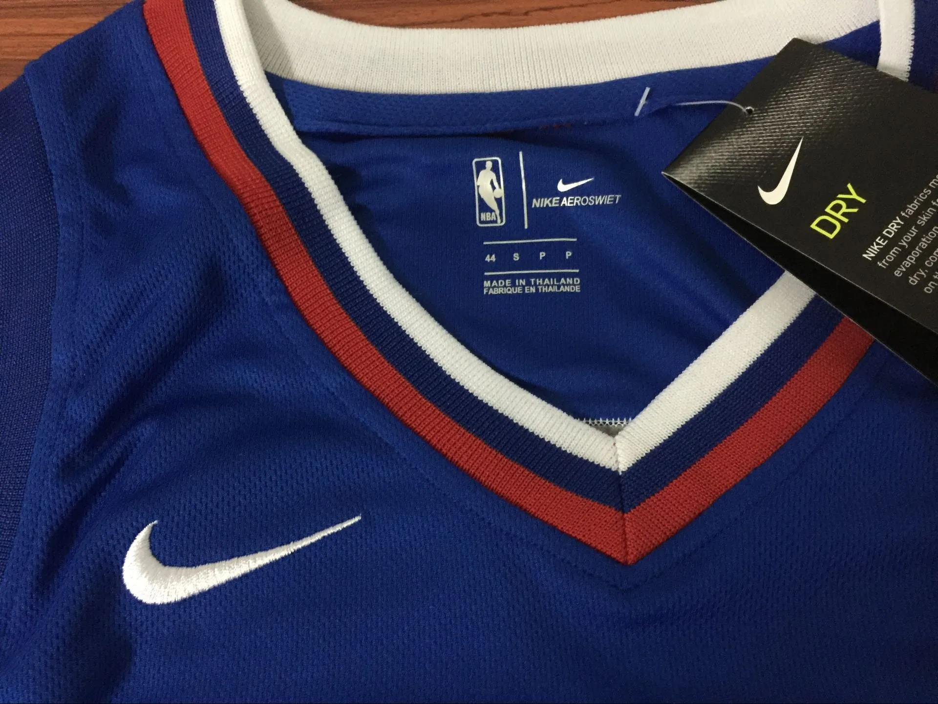 Men 32 Blake Griffin Jersey Blue LA Clippers Jersey Swingman Fanatics