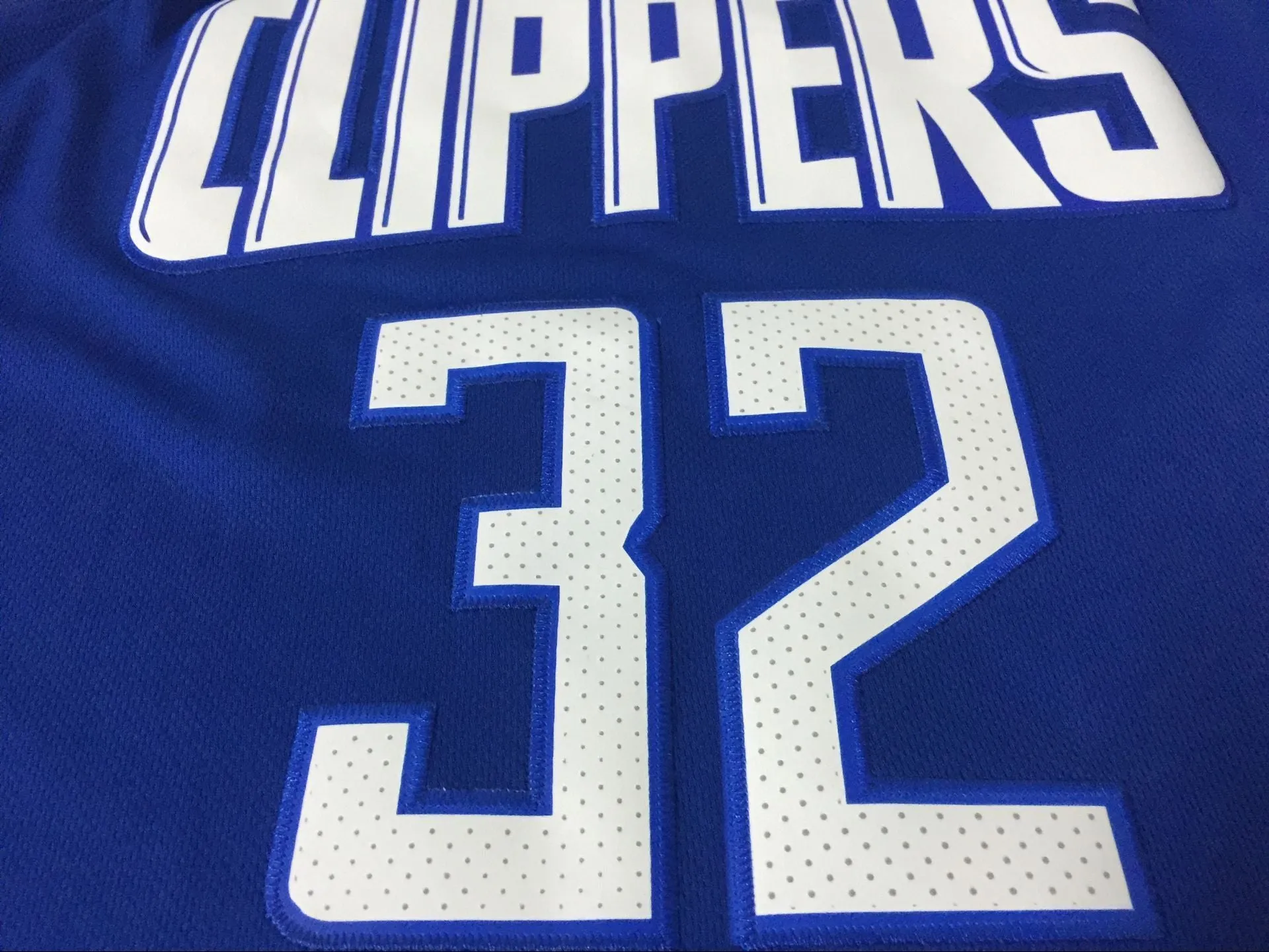 Men 32 Blake Griffin Jersey Blue LA Clippers Jersey Swingman Fanatics