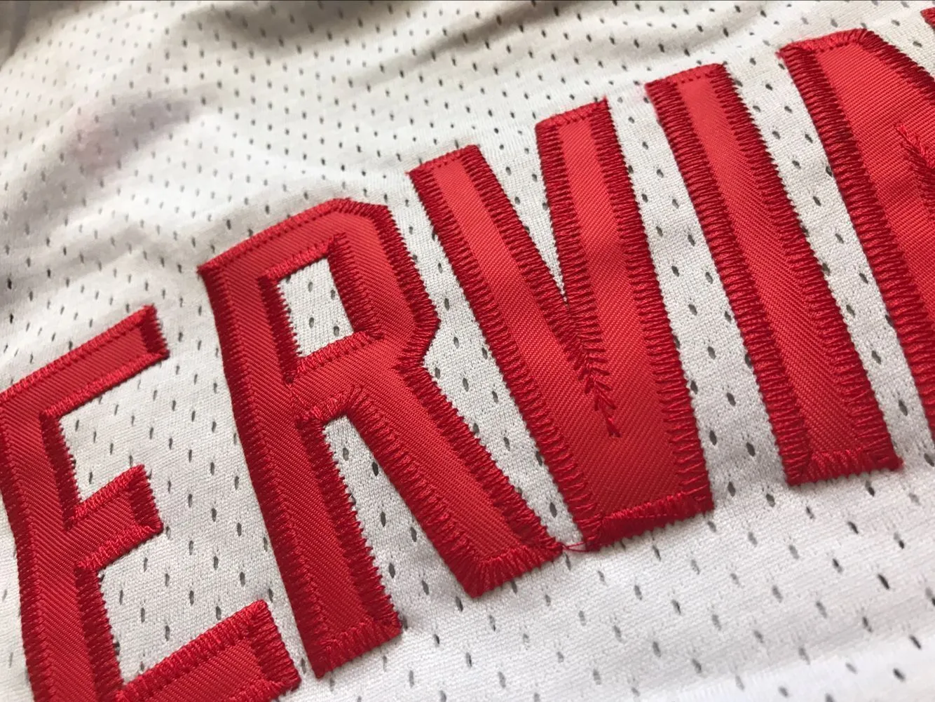 Men 32 Julius Erving Jersey New York Nets White Hardwood Classic