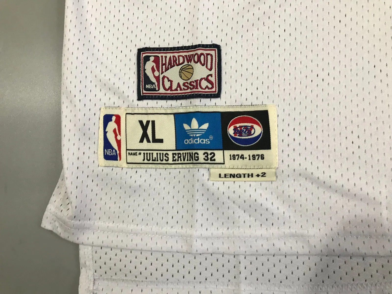 Men 32 Julius Erving Jersey New York Nets White Hardwood Classic