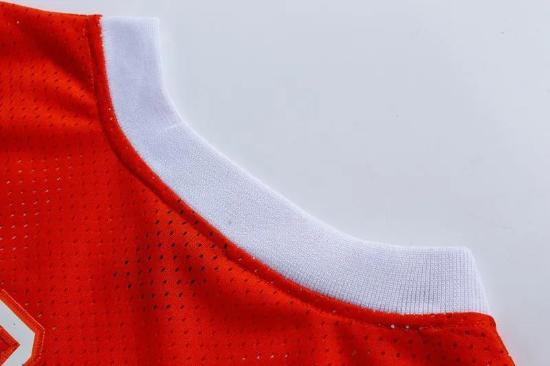 Men 35 Kevin Durant Swingman Jersey Orange Texas Longhorns Jersey