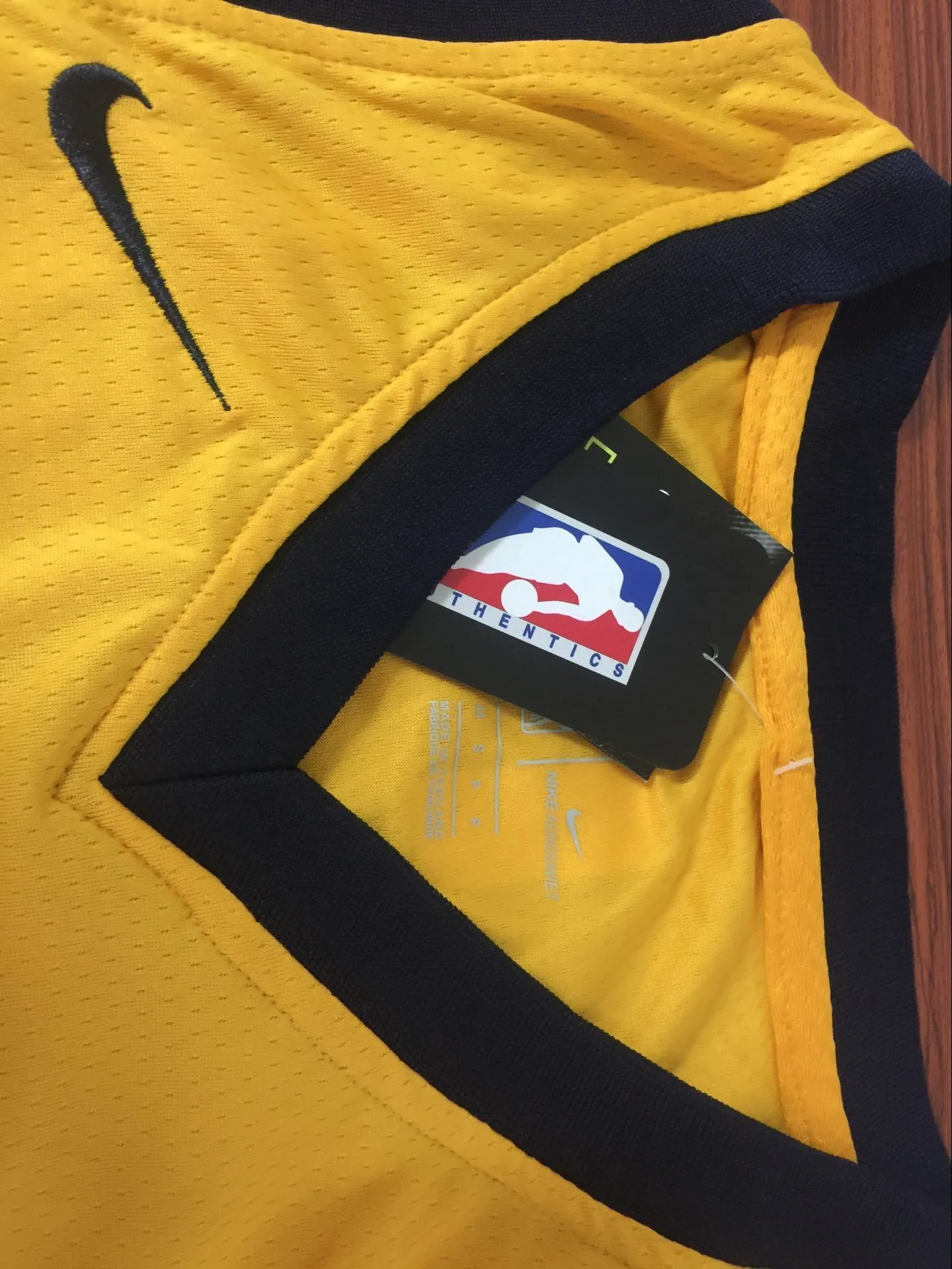 Men 45 Donovan Mitchell Utah Jazz Jersey Yellow Swingman Fanatics
