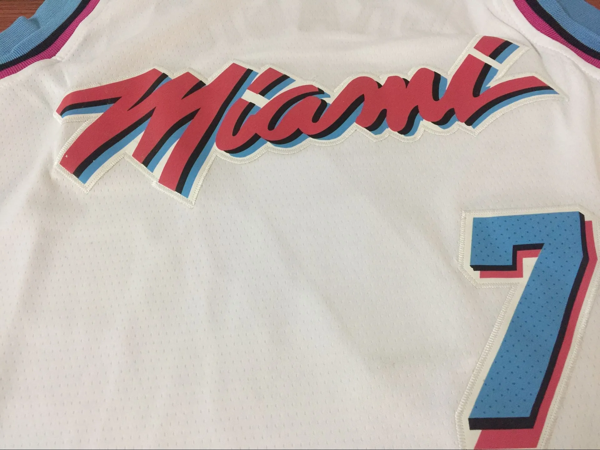 Men 7 Goran Dragic Jersey City Edition White Miami Heat Swingman Fanatics