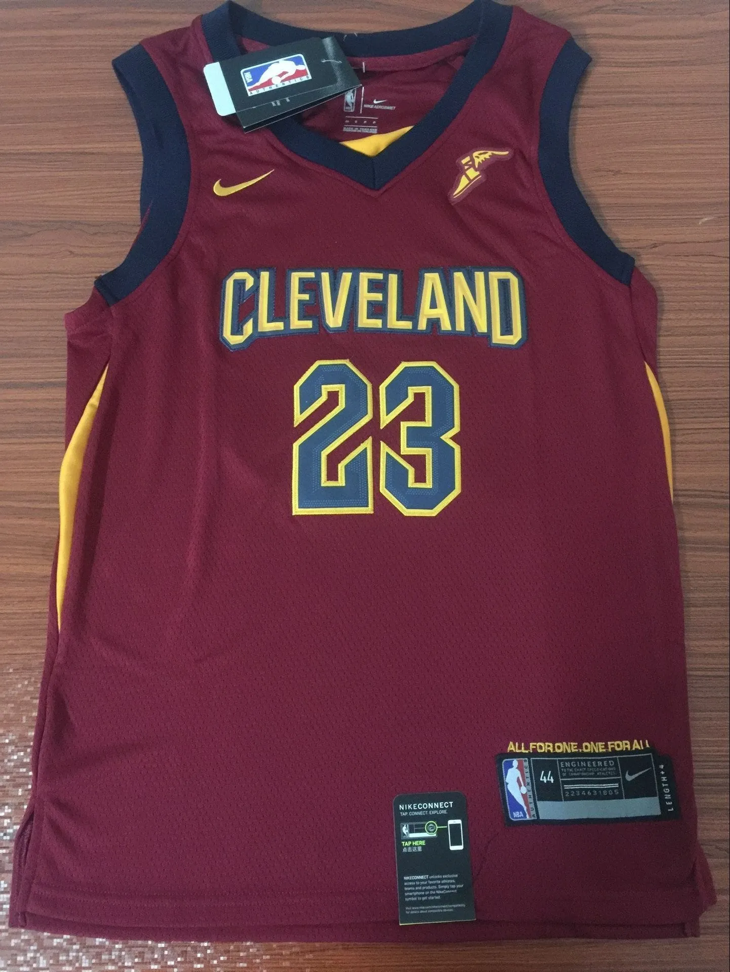 Men CAVS 23 Lebron James Jersey Red Cleveland Cavaliers Jersey Player