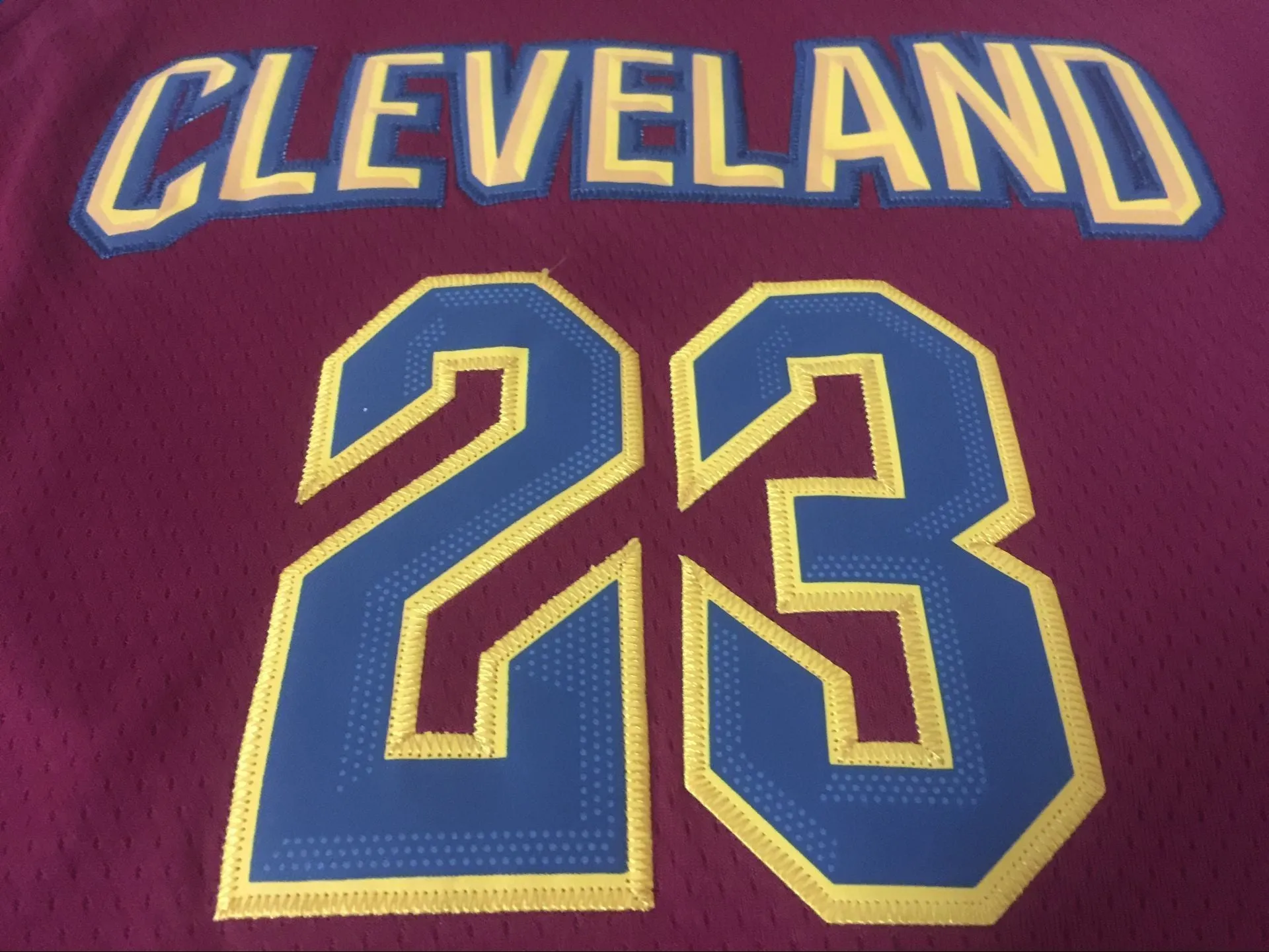 Men CAVS 23 Lebron James Jersey Red Cleveland Cavaliers Jersey Player