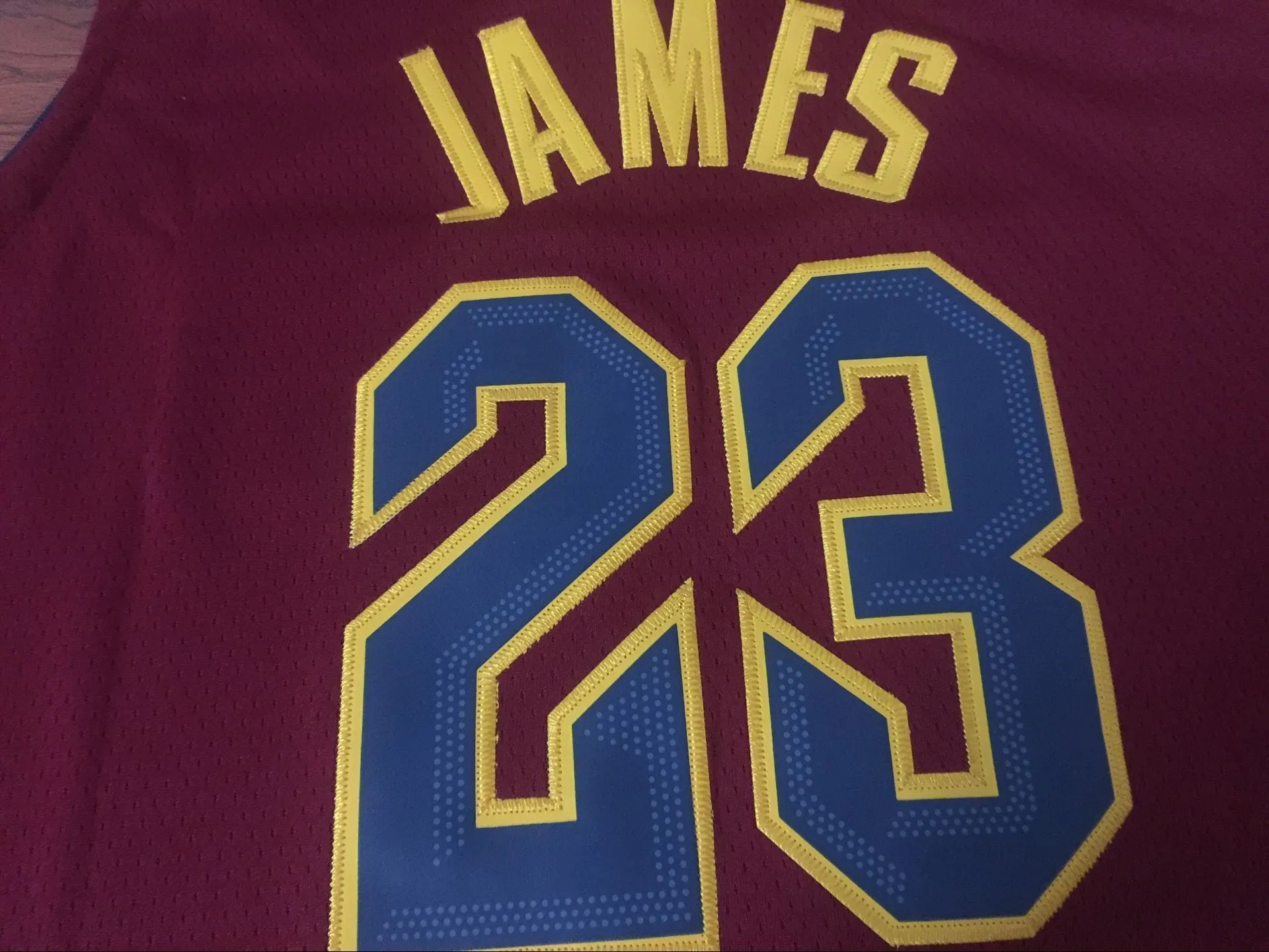 Men CAVS 23 Lebron James Jersey Red Cleveland Cavaliers Jersey Player
