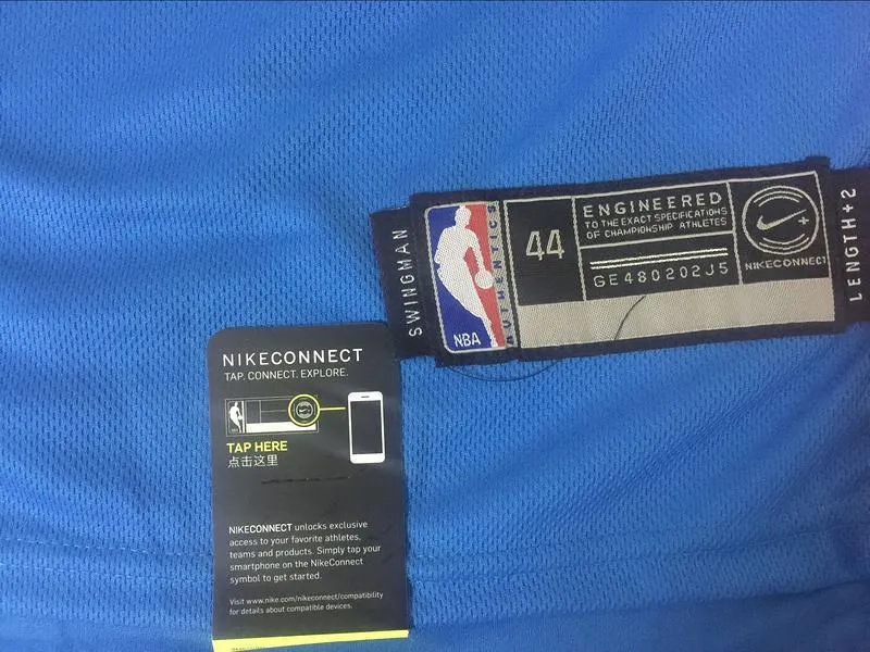 Men OKC 13 Paul George Jersey Blue Oklahoma City Thunder Swingman Fanatics