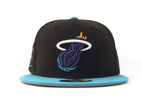 Miami Heat New Era 59Fifty Fitted Hat (NIKE LEBRON 11 GRAY UNDER BRIM)