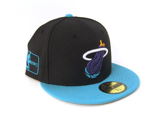 Miami Heat New Era 59Fifty Fitted Hat (NIKE LEBRON 11 GRAY UNDER BRIM)