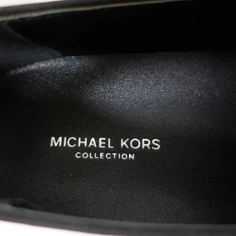 Michael Kors Val Runway Bow Skate Sneakers White Leather Size 37 NEW