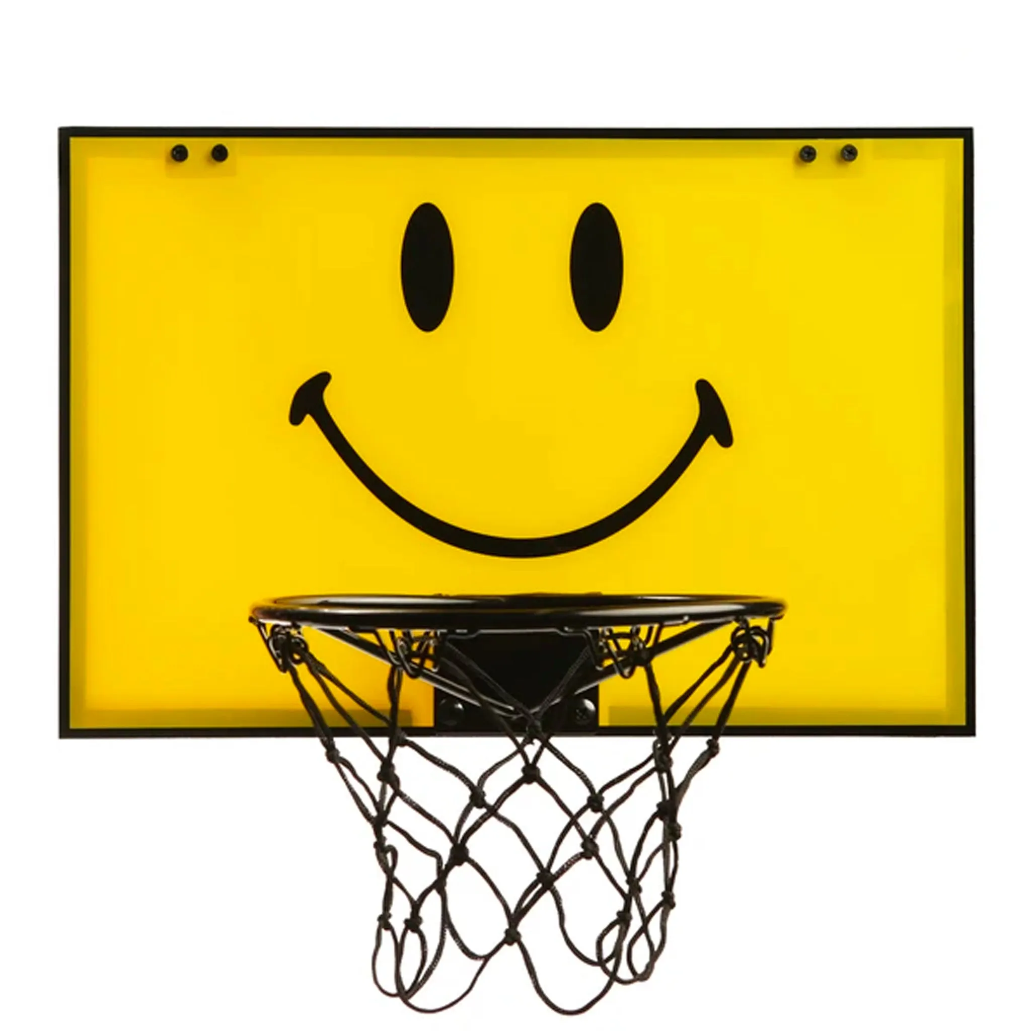 Mini Smiley Basketball   Hoop Set