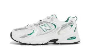 New Balance 530 White Silver Green