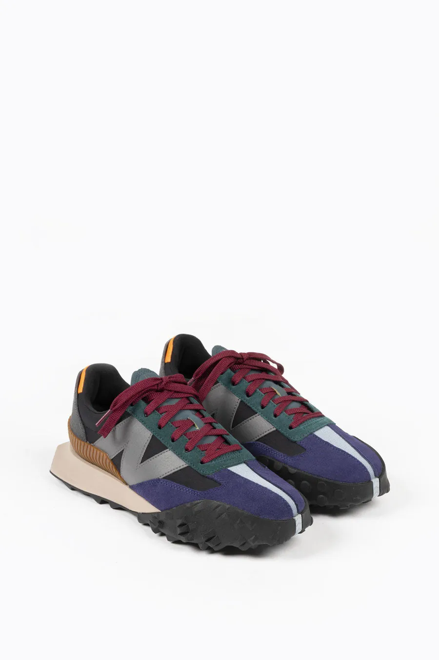 NEW BALANCE XC72 NAVY GREEN RED