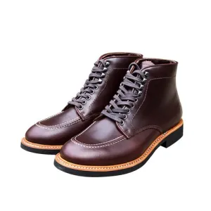 New handmade boots men leather