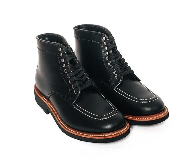 New handmade boots men leather