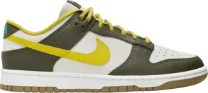 Nike Dunk Low Retro Premium Cargo Khaki Vivid Sulfur