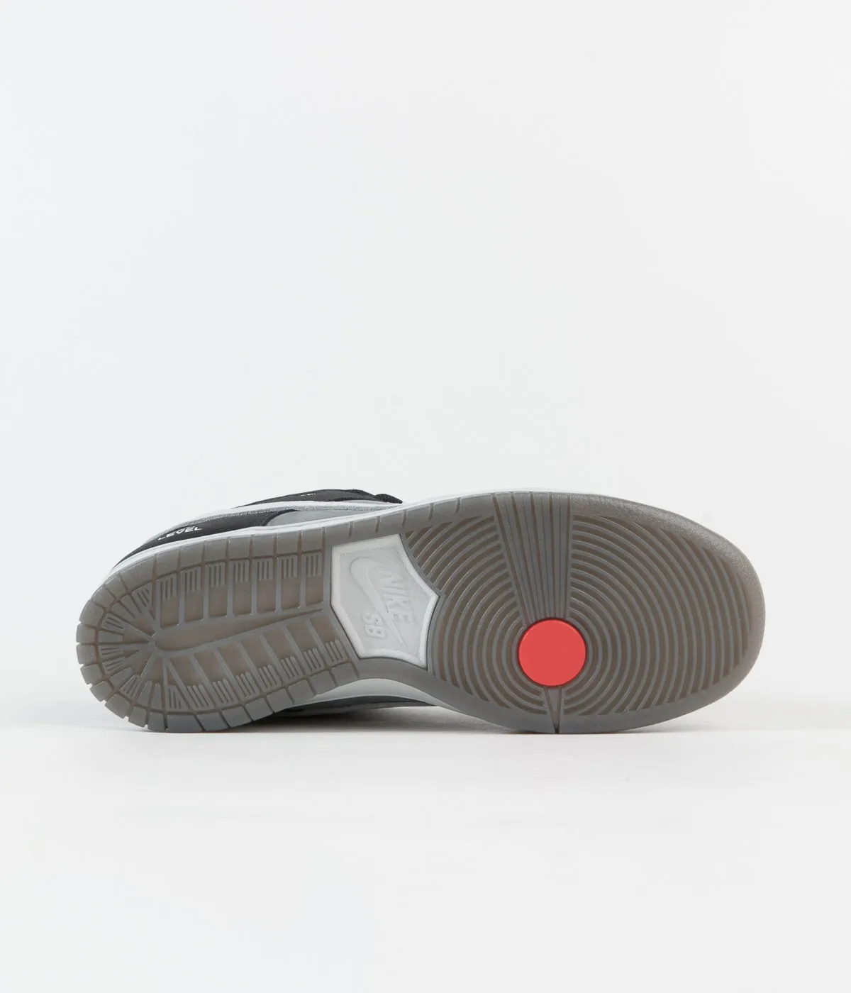Nike SB Orange Label 'VX1000' Dunk Low Pro Shoes - Smoke Grey / Pure Platinum - Off Noir