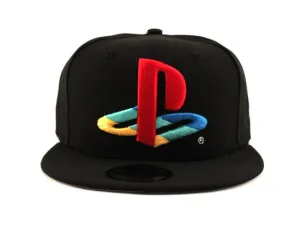 Playstation New Era 59Fifty Fitted Hats (Playstation x New Era Cap Gray Under Brim)