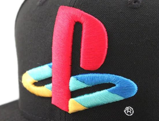 Playstation New Era 59Fifty Fitted Hats (Playstation x New Era Cap Gray Under Brim)