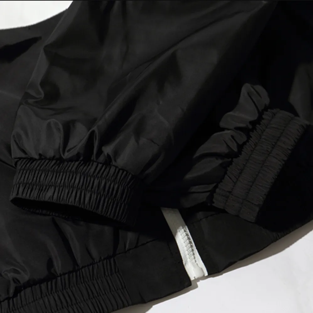 "4LIFE" Veste coupe vent Rouge streetwear - URB1™
