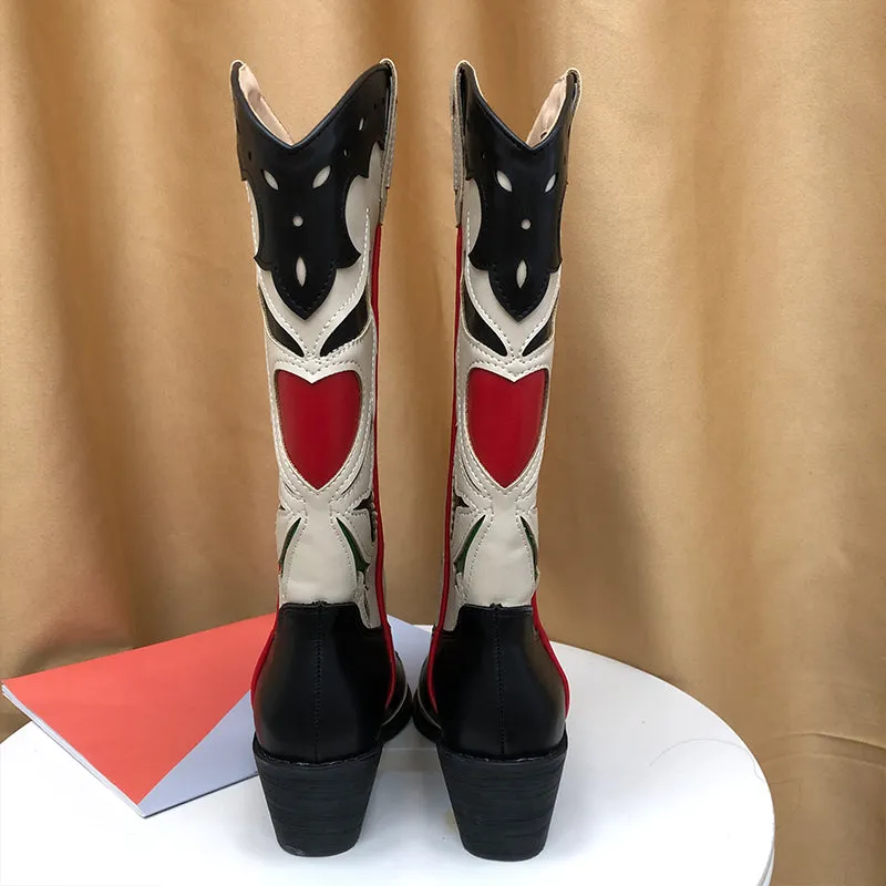 Retro Knight Fashion Boots Women