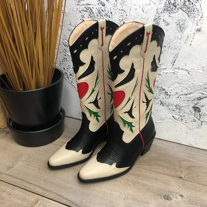 Retro Knight Fashion Boots Women