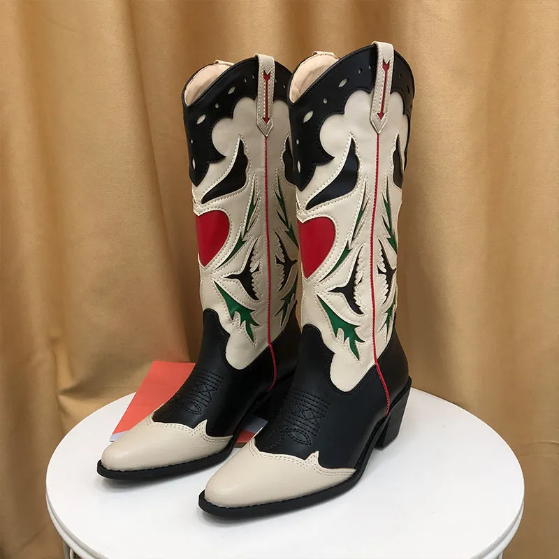Retro Knight Fashion Boots Women