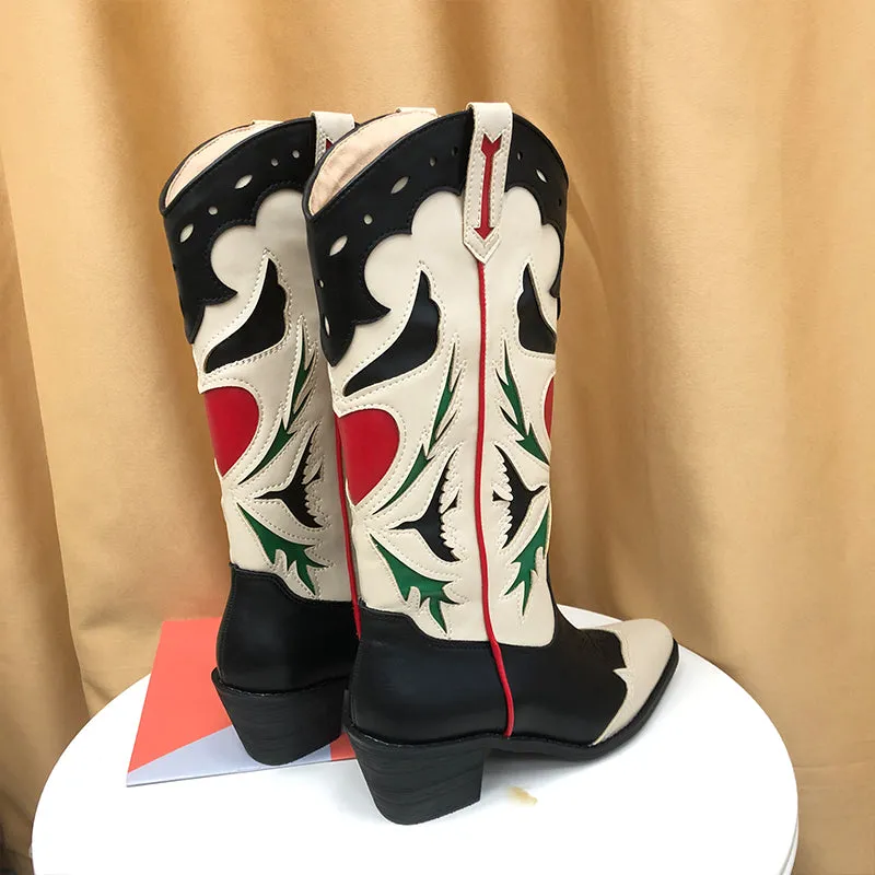 Retro Knight Fashion Boots Women