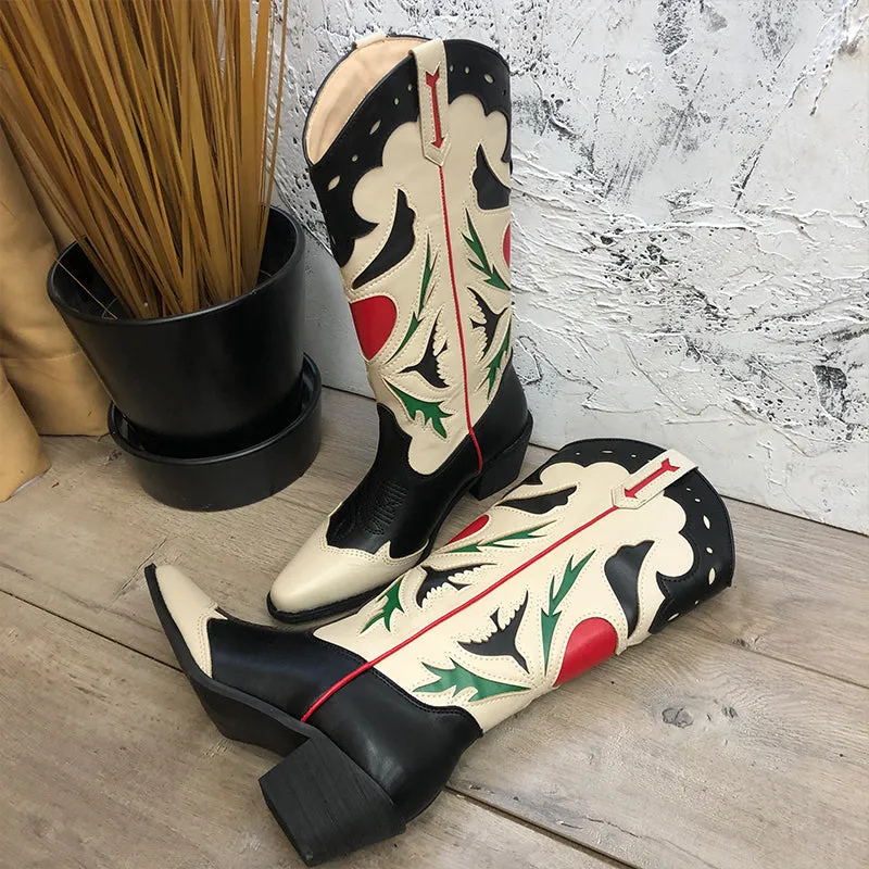 Retro Knight Fashion Boots Women